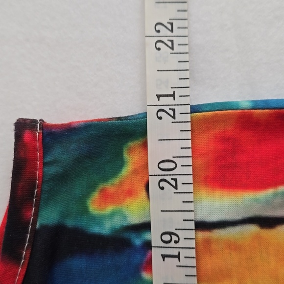 Perfect Summer Printed Round Neck Sleeveless Dress with Pockets - NWOT - Picture 4 of 6